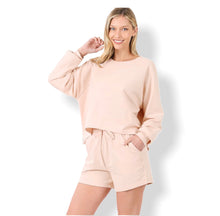 Load image into Gallery viewer, Sweater & Shorts Set