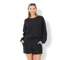 Load image into Gallery viewer, Sweater & Shorts Set